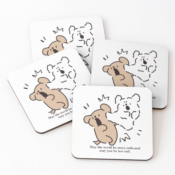 Item preview, Kawaii Whimsical Cute Bears Positive Quote Line Art designed and sold by Krasnovaovaova.