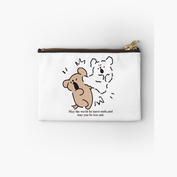 Item preview, Kawaii Whimsical Cute Bears Positive Quote Line Art designed and sold by Krasnovaovaova.