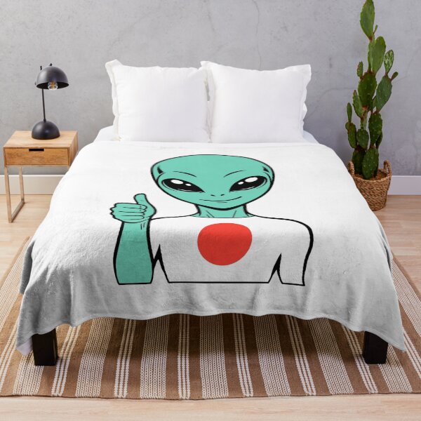 Item preview, Zorgo Japan | Thumbs up Alien | Japan Flag Shirt | Cute Alien Gift | Japan Merchandise designed and sold by The-Visitors.