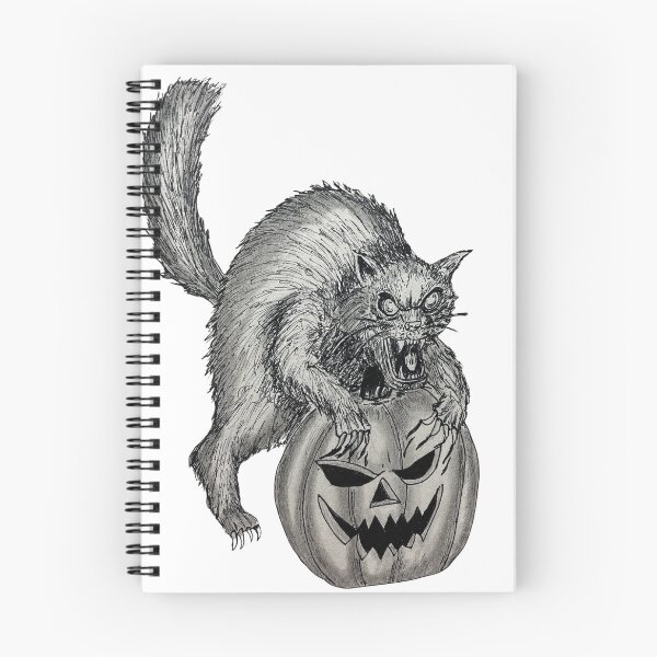 Item preview, Black Cat Halloween Surreal Art designed and sold by jam-66.