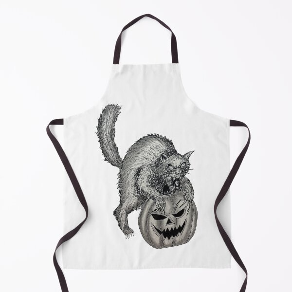 Item preview, Black Cat Halloween Surreal Art designed and sold by jam-66.