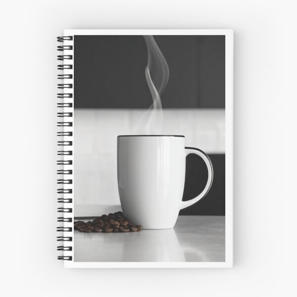 Item preview, Gastronomy - White Coffee Cup, Moment of Calm and Relaxation designed and sold by Reverso-Design.