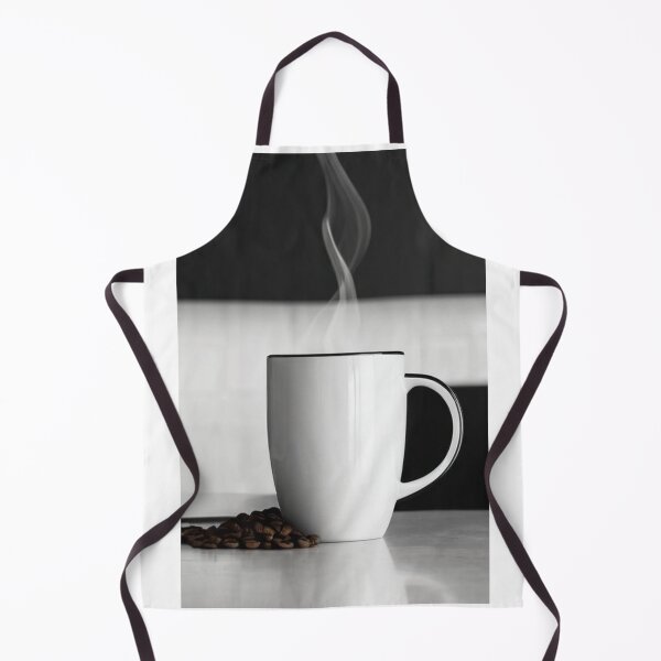 Item preview, Gastronomy - White Coffee Cup, Moment of Calm and Relaxation designed and sold by Reverso-Design.