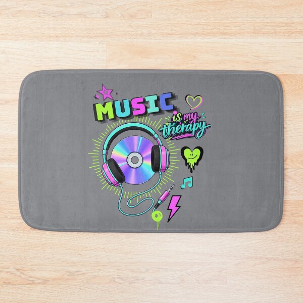 Item preview, Music Is My Therapy – Retro CD Headphones designed and sold by Aimetoi.