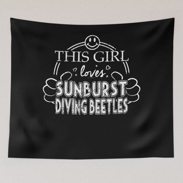 Item preview, Girl Loves Sunburst Diving Beetles Insects Shirt designed and sold by shoppzee.