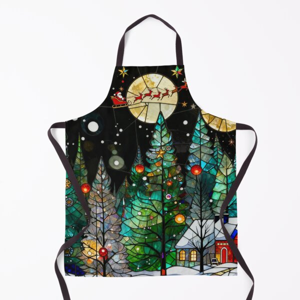 Item preview, Magical Christmas Village With Santa And His Sleigh designed and sold by GaffaDesigns.