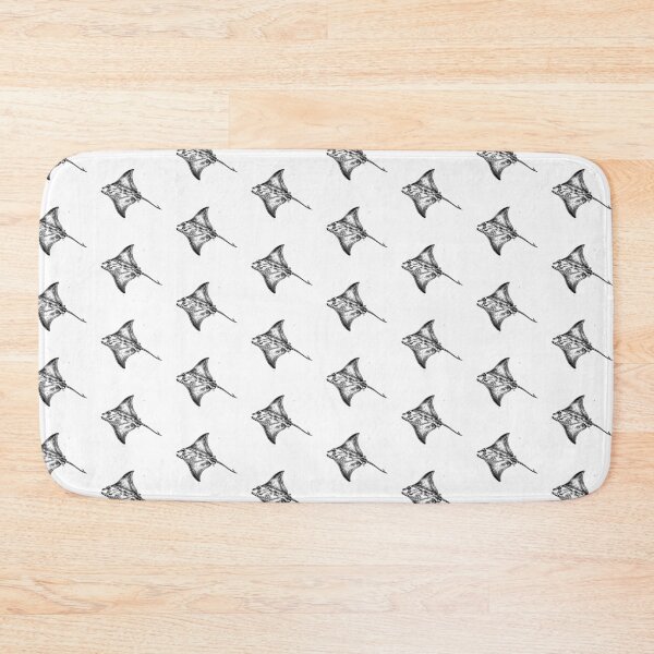 Item preview, Vintage Woodcut Stingray Illustration designed and sold by DuckOddity.