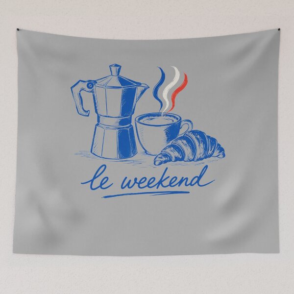 Item preview, Le Weekend Le Croissant Coffee Cafe et Patisserie designed and sold by clothesy7.