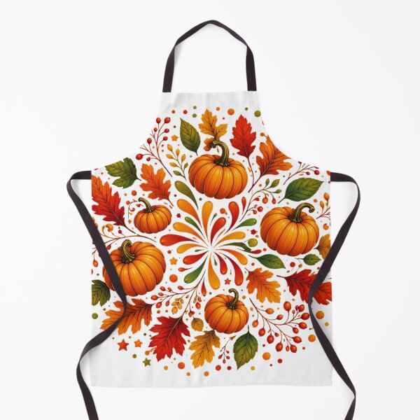 Item preview, Autumn Pumpkin Mandala designed and sold by PetalGarden.