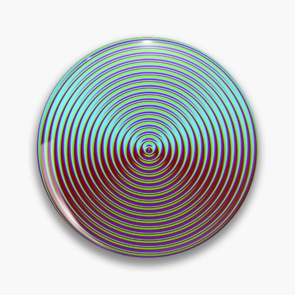 Item preview, Abstract Pattern "A metallic blue and brown-red circle" designed and sold by Gluecknika.