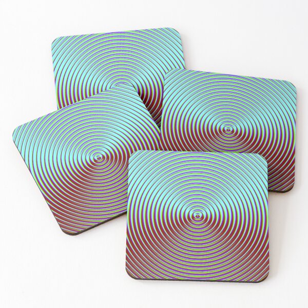 Item preview, Abstract Pattern "A metallic blue and brown-red circle" designed and sold by Gluecknika.