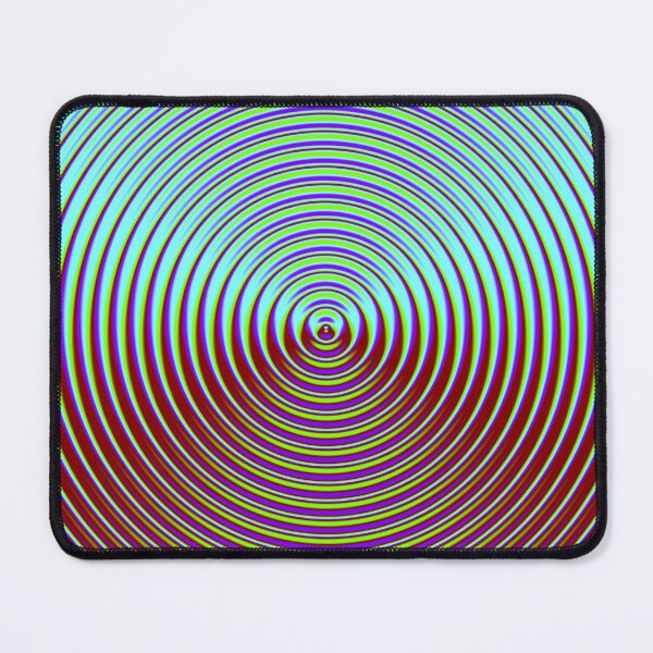Artikelvorschau, Abstract Pattern "A metallic blue and brown-red circle" entworfen und verkauft von Gluecknika.