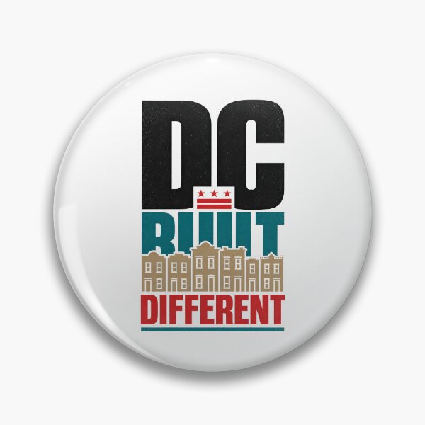 Item preview, DC Built Different – Bold Row House Pride designed and sold by Fenay Designs.
