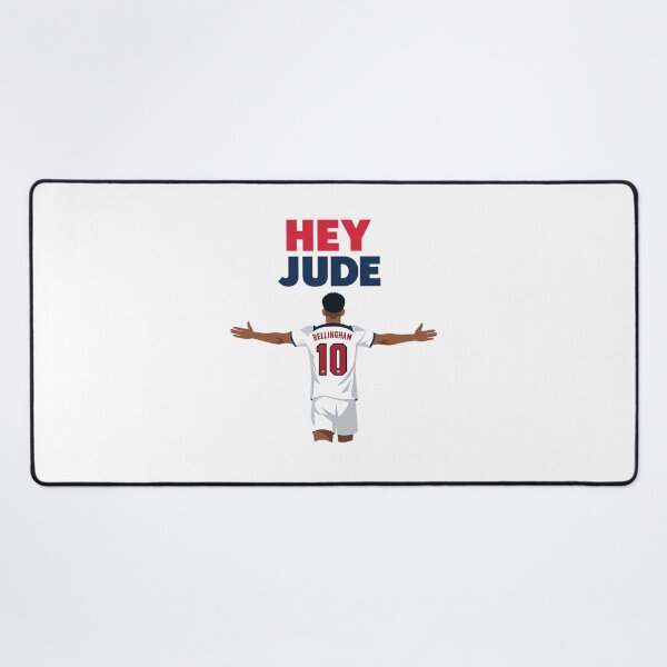 Item preview, Jude Bellingham England World Cup Football Hey Jude Artwork designed and sold by popsloganmerch.