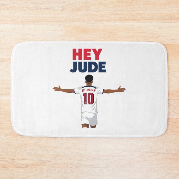 Item preview, Jude Bellingham England World Cup Football Hey Jude Artwork designed and sold by popsloganmerch.