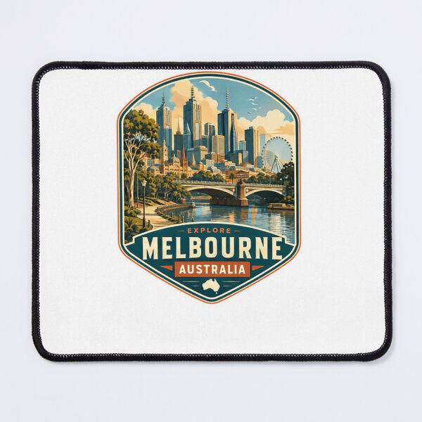 Item preview, Explore Melbourne Australia Travel Souvenir City Vacation designed and sold by Simsimah26Parks.