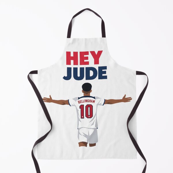 Item preview, Jude Bellingham England World Cup Football Hey Jude Artwork designed and sold by popsloganmerch.