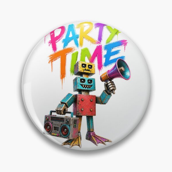 Item preview, Party Time Rave Techno Design designed and sold by DAX4ART.