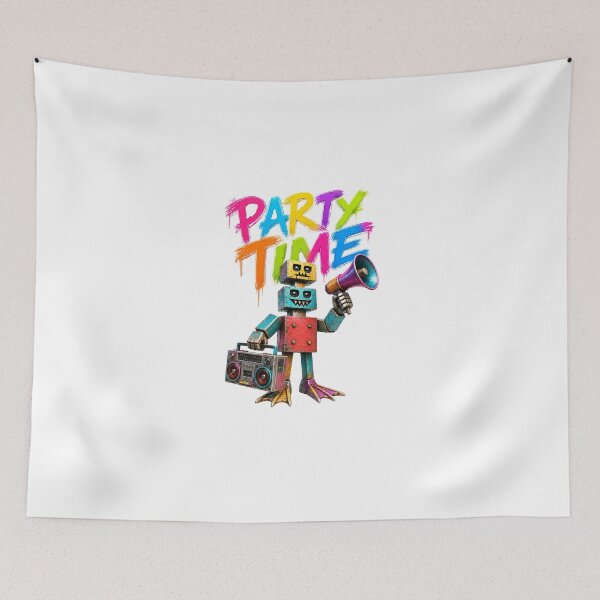 Item preview, Party Time Rave Techno Design designed and sold by DAX4ART.