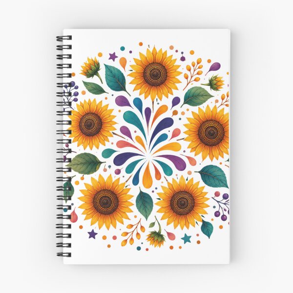 Item preview, Colorful Sunflower Floral Mandala designed and sold by PetalGarden.