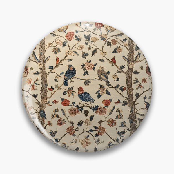 Item preview, Vintage Bird Garden Tapestry | Antique Botanical Tree of Life Wall Art designed and sold by GrinGalore.