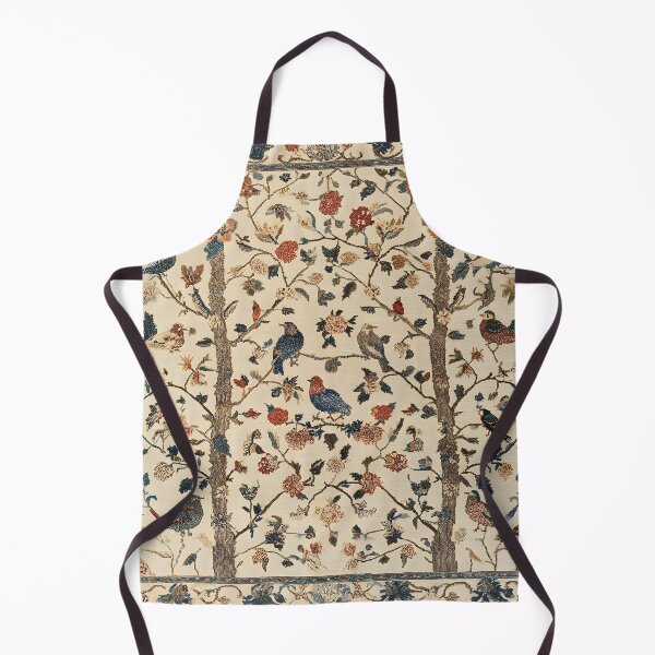 Artikelvorschau, Vintage-Wandteppich mit Vogelmotiv | Antiker botanischer Lebensbaum als Wandbild entworfen und verkauft von GrinGalore.