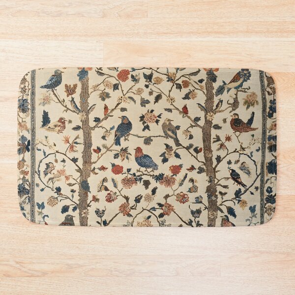 Item preview, Vintage Bird Garden Tapestry | Antique Botanical Tree of Life Wall Art designed and sold by GrinGalore.