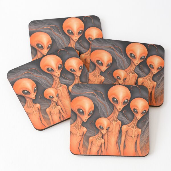 Aperçu de l'œuvre Extraterrestres créée et vendue par videodroom.