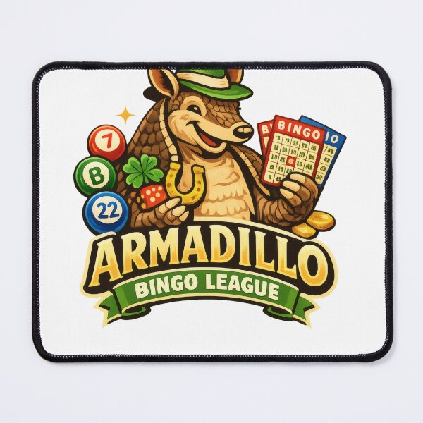 Item preview, Armadillo Bingo League Funny Animal designed and sold by TheRealTaria.