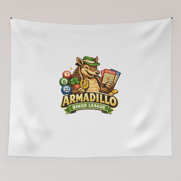 Item preview, Armadillo Bingo League Funny Animal designed and sold by TheRealTaria.