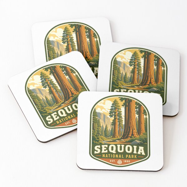 Item preview, Sequoia National Park Est. 1890 California Travel Outdoors Nature designed and sold by Simsimah26Parks.