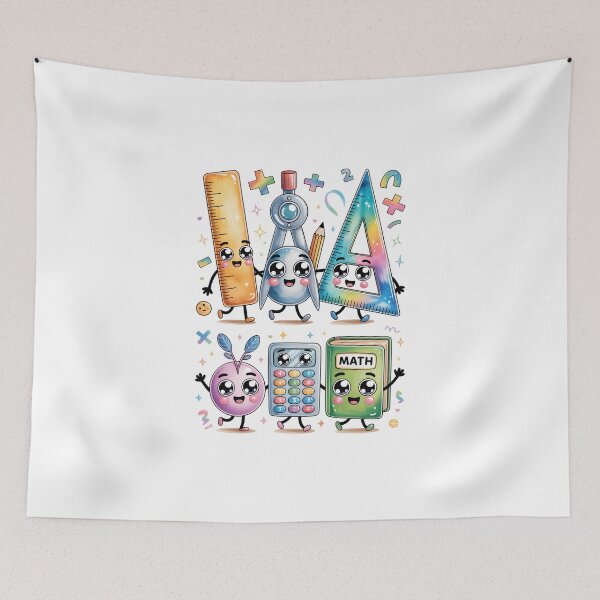 Item preview, KAwaii Math School Supplies designed and sold by jkrphoto.