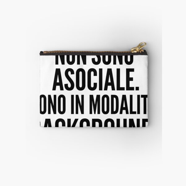 Item preview, Non Sono Asociale Sono En Fondo Modalita Divertido Nerd Italiano designed and sold by Basiledesigns.