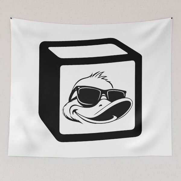 Item preview, Cool Duck Notion Icon designed and sold by DuckSmith.