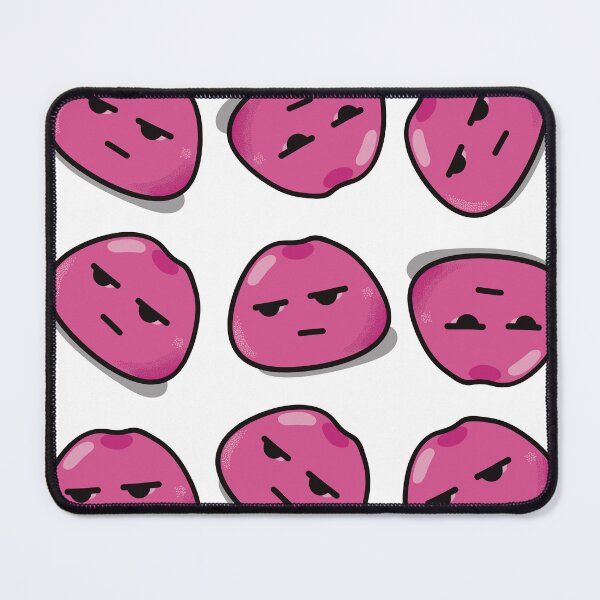 Item preview, Mochi Madness - Bold Logo with Pink Kawaii Mochi Character designed and sold by TheUnraveled.