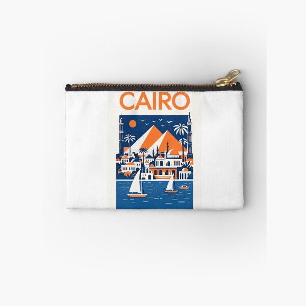 Item preview, Cairo cityscape with the pyramids designed and sold by paulrommer.