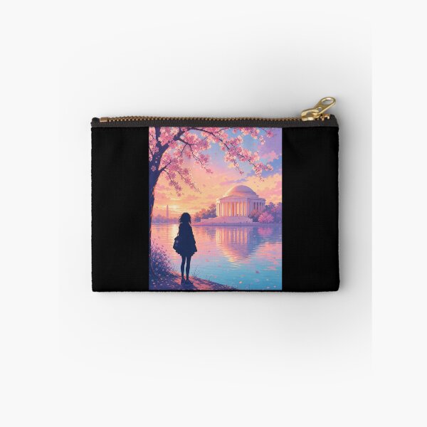 Item preview, Washington DC: Jefferson Memorial Sakura Sunset designed and sold by Fenay Designs.