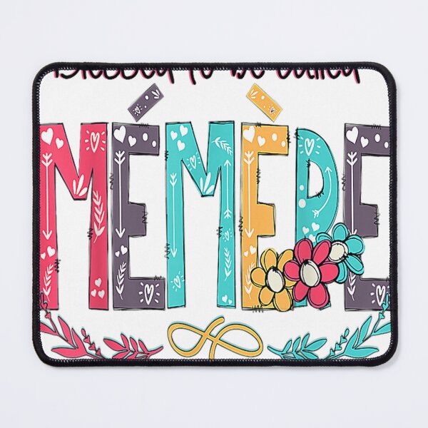 Item preview, Blessed To Be Called Memere Colorful Gifts Grandma Tee designed and sold by Albaradartshop.