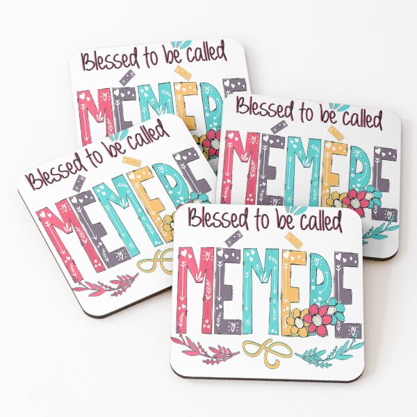 Item preview, Blessed To Be Called Memere Colorful Gifts Grandma Tee  designed and sold by Albaradartshop.