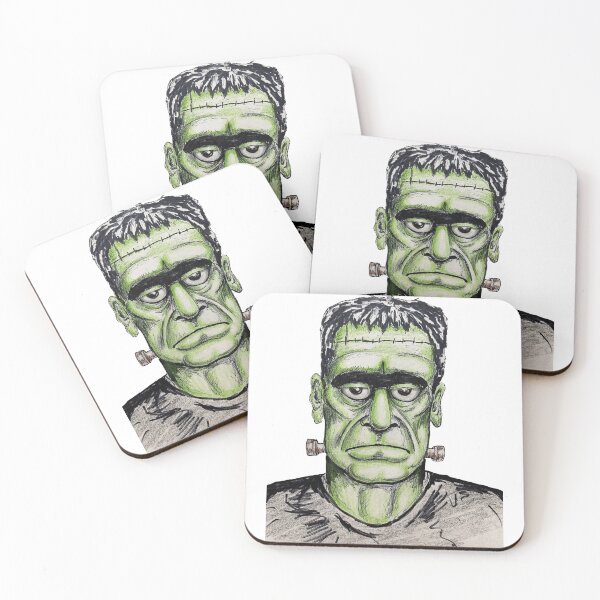 Item preview, Frankenstein Surreal Portrait Art designed and sold by jam-66.