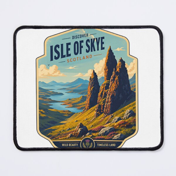 Item preview, Discover Isle Of Skye Scotland Wild Beauty Timeless Land Scottish Highlands Travel Explorer designed and sold by Simsimah26Parks.