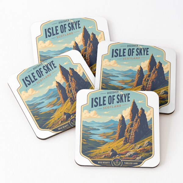 Item preview, Discover Isle Of Skye Scotland Wild Beauty Timeless Land Scottish Highlands Travel Explorer designed and sold by Simsimah26Parks.