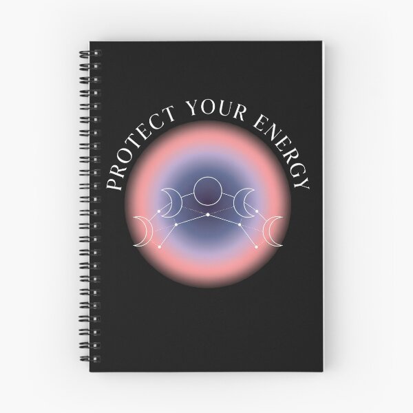 Item preview, Protect Your Energy Aura Glow Triple Moon designed and sold by Zazz Lee.