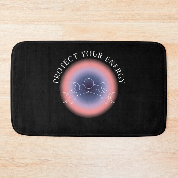 Item preview, Protect Your Energy Aura Glow Triple Moon designed and sold by Zazz Lee.