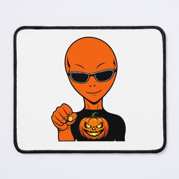 Item preview, Zorgo Halloween – Pumpkin Shirt Alien | Cute Halloween Pumpkin Graphic | Funny Sci-Fi T-Shirt by The Visitors designed and sold by The-Visitors.