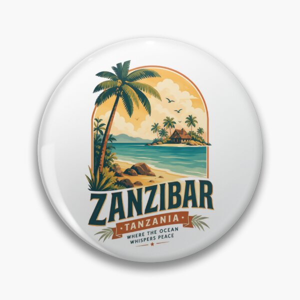 Item preview, Zanzibar Tanzania Where The Ocean Whispers Peace Tropical Beach Vacation Travel designed and sold by Simsimah26Parks.