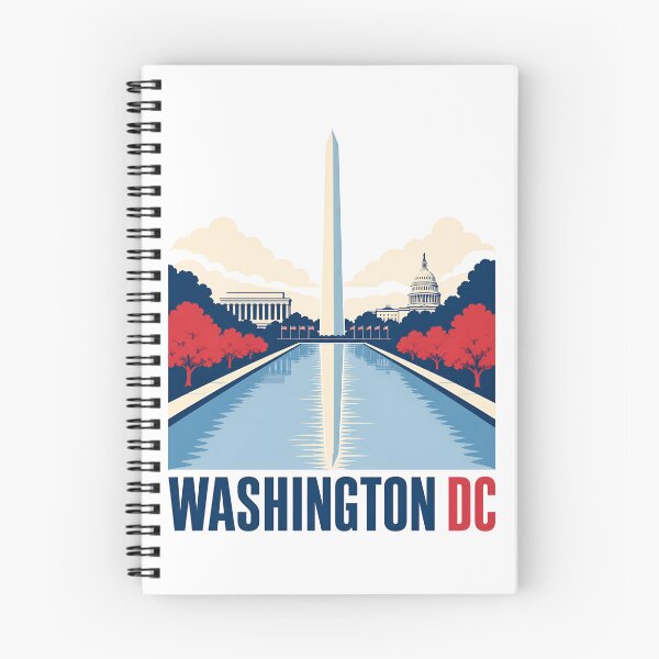 Item preview, Washington DC Skyline – Bold Patriotic Reflection designed and sold by Fenay Designs.