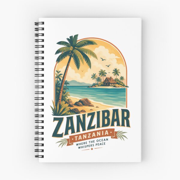 Item preview, Zanzibar Tanzania Where The Ocean Whispers Peace Tropical Beach Vacation Travel designed and sold by Simsimah26Parks.
