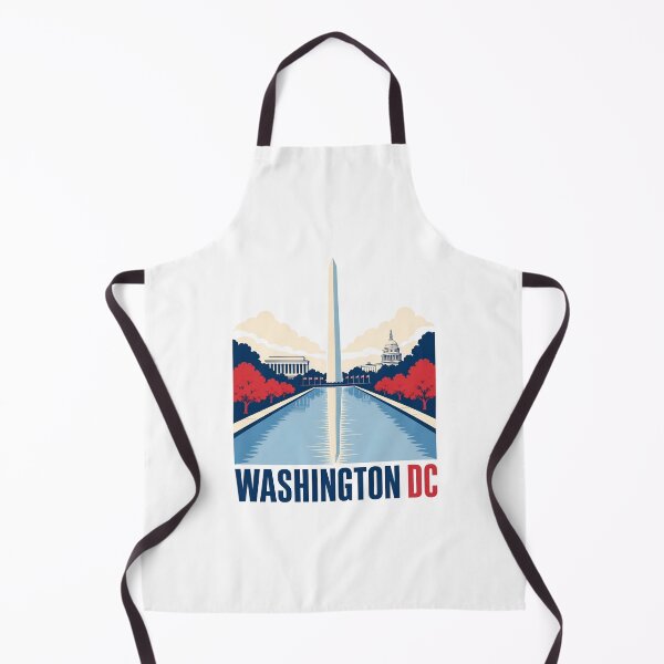 Item preview, Washington DC Skyline – Bold Patriotic Reflection designed and sold by Fenay Designs.
