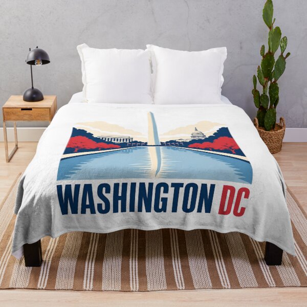 Item preview, Washington DC Skyline – Bold Patriotic Reflection designed and sold by Fenay Designs.